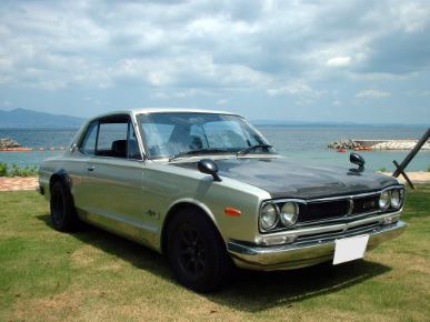 Restored Hakosuka Bonnet For Skyline GT-R K / GC10