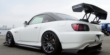 VOLTEX Wet Carbon Side Steps For S2000