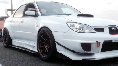 VOLTEX IMPREZA WRX STI - GDB OVER FENDERS