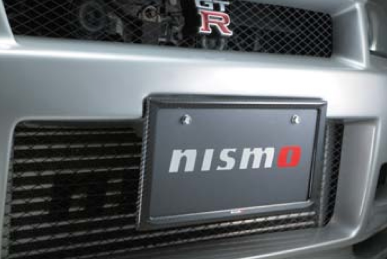 NISMO CARBON NUMBER PLATE RIM