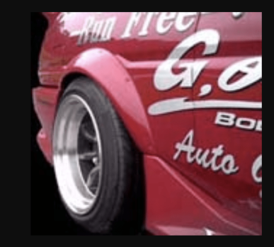 Run-Free AE86 Trueno / Levin Rear Over Fender (approx. 35 mm)