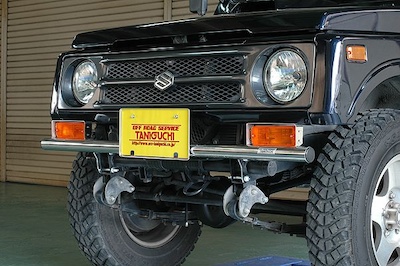 K-Products Jimny Bumper Exterior Skid Bumper Type II Stainless Steel For SJ30~JA11 TANIGUCHI