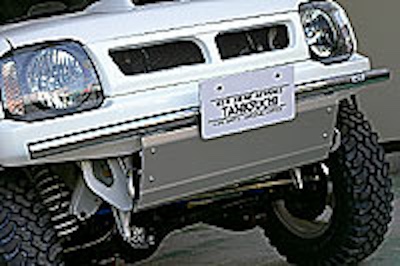 K-Products Jimny bumper exterior off-road front bumper Type II stainless steel JB23 TANIGUCHI