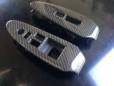 CENTRAL 20 Z34 carbon switch cover left and right set