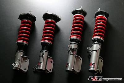 L&T SUSPENSION Toyota Corolla Levin AE92 AE101 AE111 1988-1999 Harmonic Damping Force 32 Steps Adjustment Full Tap