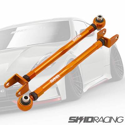 Skid Racing Z34 Toe control lower arm rear adjustable pillow integrated vehicle height control