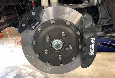 NSX dedicated AP Racing brake caliper kit for rear