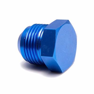 Mekuracap AN12 male blue alumite general-purpose fitting oil cooler water temperature sensor fuel pipe engine block etc.!