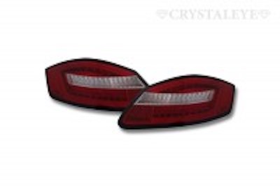 [Auto Jewelry] Porsche 987 Boxster Cayman Early Look LED Tail Red Clear