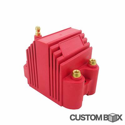 Skid Racing General purpose ignition coil ignition coil red 300mA high output specification Chevrolet Ford Chrysler