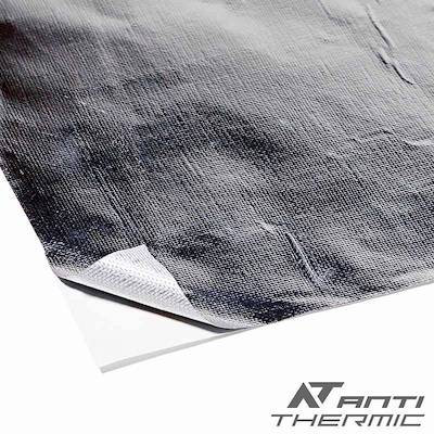 ANTI THERMIC 1m x 1m Sold by Piece - Heat Reflective Aluminum Sheet Heat Insulation Heat Shield Reflect Antithermic Bonnet Sensor Wiring