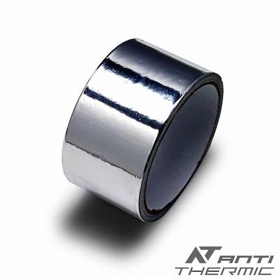ANTI THERMIC Commercial Muffler Repair Heat Resistant Aluminum Tape 50mm * 50m ANTI THERMIC Heat Resistant Heat Insulation Heat Shield S13 S14 S15 AE86 R32 JZX100