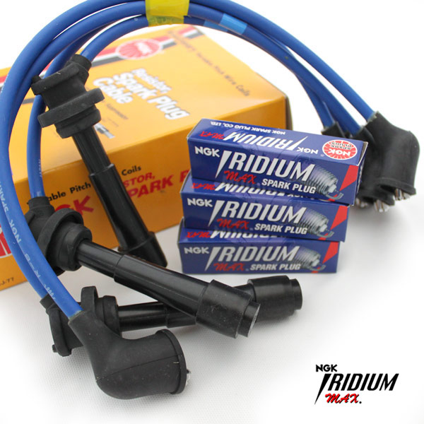 K-Products Jimny Electrical NGK Plug Cord & Iridium Plug Iridium MAX JA22