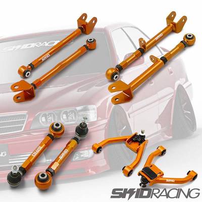 Skid Racing JZX100 front and rear 4-piece set upper arm