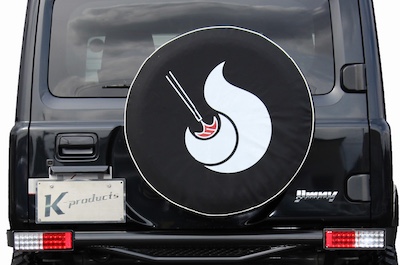 K-Products Jimny Spare Tire Cover Illustration Type 