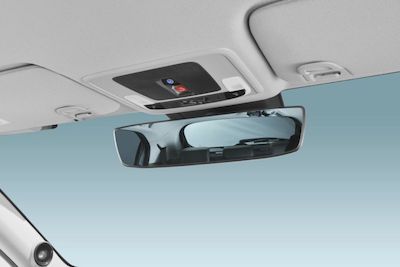 Carmate Honda Vezel wide room mirror Blue mirror (R80)