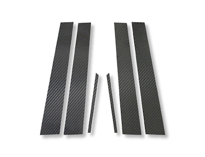 HASEPRO Magical Carbon Sheet for Pillar Set Toyota Mark 2 Brid JZX/GX110W 2002.1~2007.6 (CPT-12)