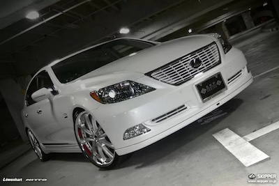 Skipper LEXUS LS460(L)/600h(L) (USF/UVF4#) early stage Front Lip Spoiler