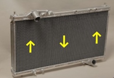 KSP NSX exclusive Radiator triple turn type