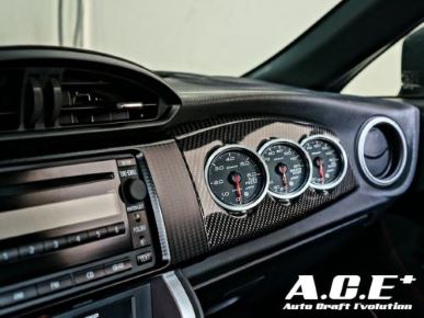 A.C.E Triple Meter Panel, Left-Hand Drive (GT86 / BRZ / FR-S)