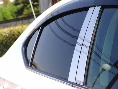 Branew Lexus IS Chrome Pillar Panel 8 piece