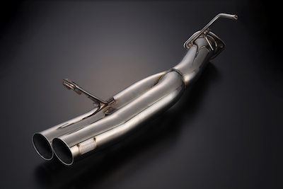 D-MAX Straight pipe dual muffler 80Φ (JZX100)