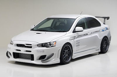 ings N-SPEC Lancer Evolution X CZ4A Front Bumper