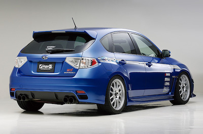 ings N-SPEC Impreza WRX STI GRB Rear Bumper