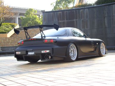 URAS FD3S RX-7 TYPE-GT Rear Bumper