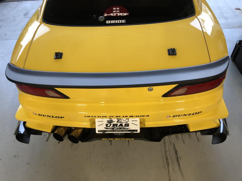 URAS - S15  Silvia Trunk spoiler