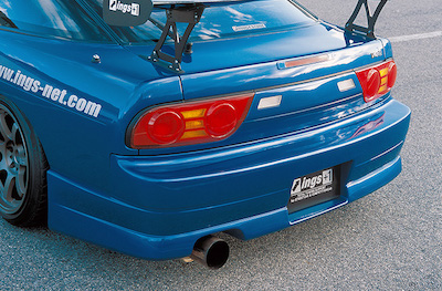 ings N-SPEC 180SX RPS13 Rear Bumper