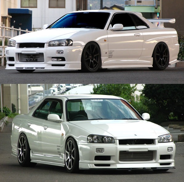 URAS - R34 Skyline Type-R Aero - 2 Door