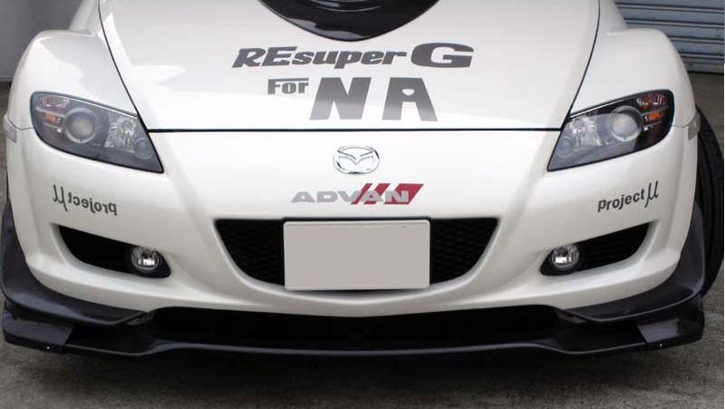 Re- Amemiya RX-8 FRONT LIP & CANARD SPOILER