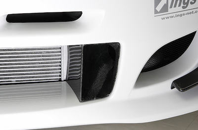 ings N-SPEC Lancer Evolution X CZ4A brake duct & intercooler shroud