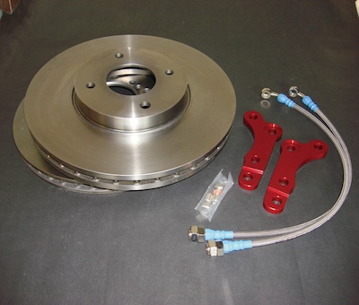 Star Road TypeM caliper bolt-on kit for Hakoska, Kenmeri, and S30Z