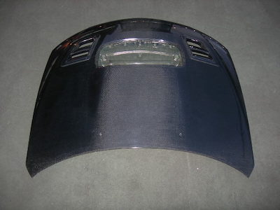 L'aunSport 08 type WR carbon bonnet body for GRB.F/GVB.F/GH8