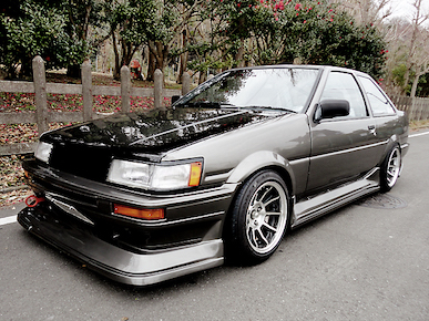 Tec-Art's AE86 Levin Front Bumper