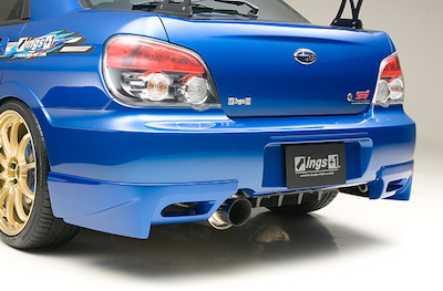 ings N-SPEC Impreza WRX STI GDB Rear Mudguard