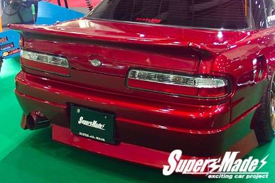 Super Made Genuine shape FRP Rear Garnish for S13 Silvia