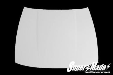 Super Made Genuine shape FRP bonnet for S13 Silvia