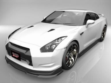 EUROU GT-R R35 Aero Parts 2-Piece Set