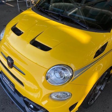 THREE HUNDRED ABARTH CARBON BONNET