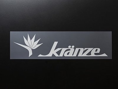 Kranze STICKER [NEW] L size/Silver