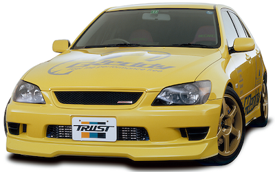 GReddy ALTEZZA XE10 FRONT SKIRT/REAR SPOILER