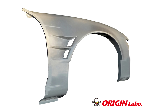 Origin Labo - S14 180sx Face Conversion +55mm Front Over Fender Set