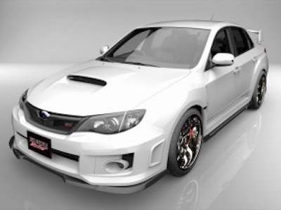 EUROU SUBARU IMPREZA - STI Under Spoiler Type Aero Parts