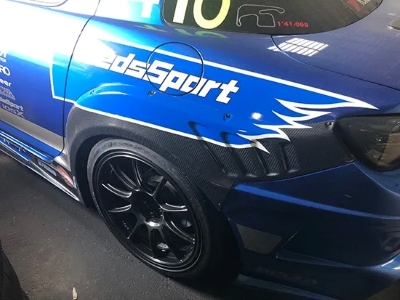 LEG MOTORSPORT Clubsport WTAC Rear Wide Fender FRP for RX8