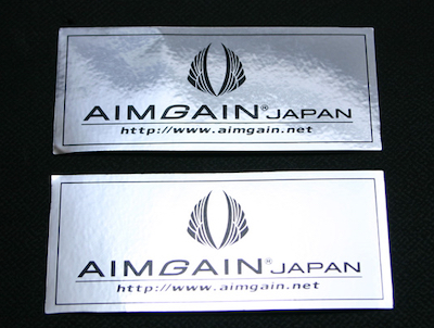 Aim Gain Window sticker B (2 pieces)