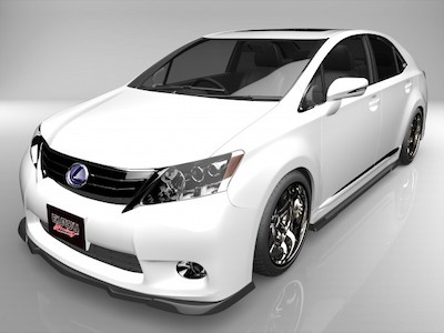 EUROU LEXUS HS - ANF10 Early Under Spoiler Type Aero Parts List