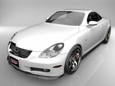 EUROU LEXUS SC - UZZ40 Early/Late Under Spoiler Aero Parts List